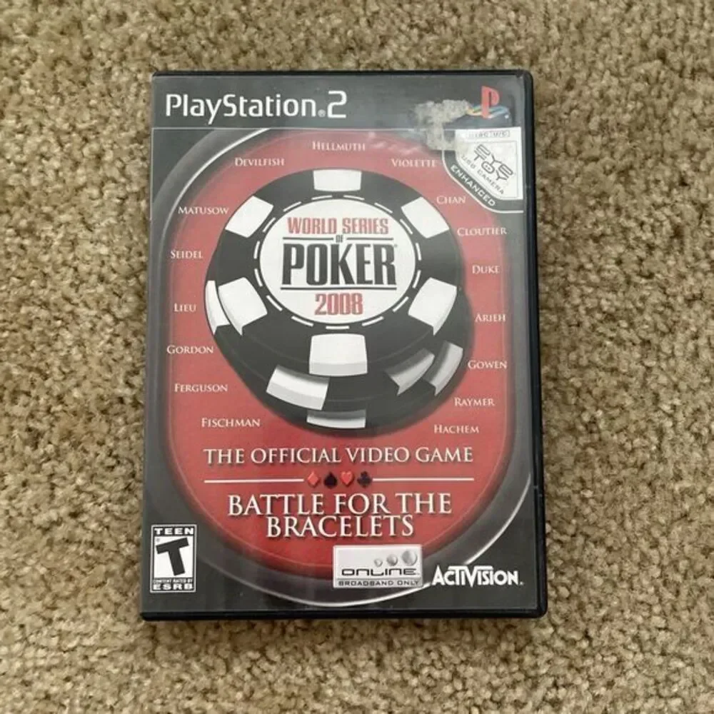 World Series of Poker 2008: Battle for‎ the Bracelets (Sony PlayStation 2, 2007)